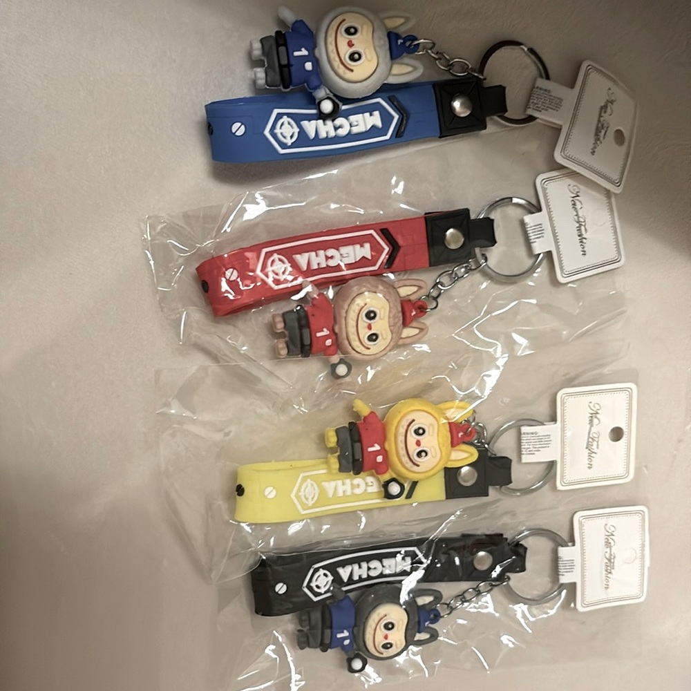Labubu 🍒Mecha Keychain**Winners Choice**